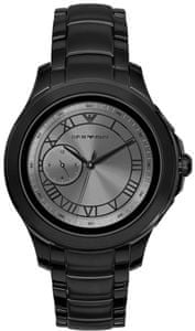 chytré hodinky smartwatch emporio armani art5011 ios android nerez ocel odolné vodě fitness funkce bluetooth