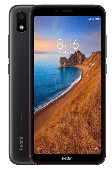 Xiaomi Redmi 7A, 2GB/16GB, Global Version, Matte Black