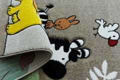 Berfin Dywany Dětský kusový koberec Smart Kids 22310 Beige 120x180