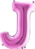 Nafukovací balónek písmeno J růžové 102 cm 