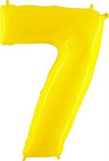 Grabo Nafukovací balónek číslo 7 žlutý 102cm extra velký 