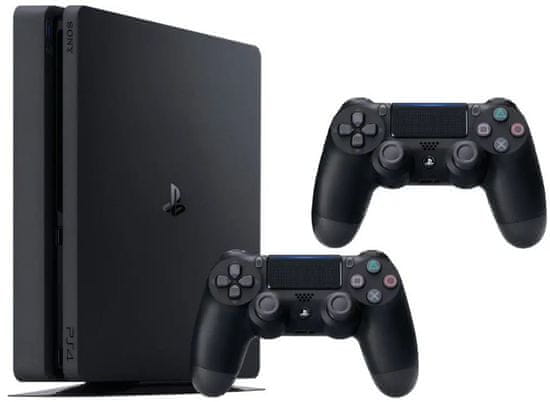Sony PlayStation 4 Slim - 500GB + Dualshock 4