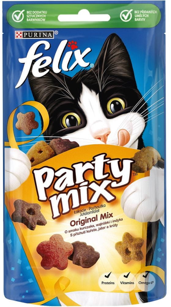 Levně Felix Party Mix Original Mix 8x60 g