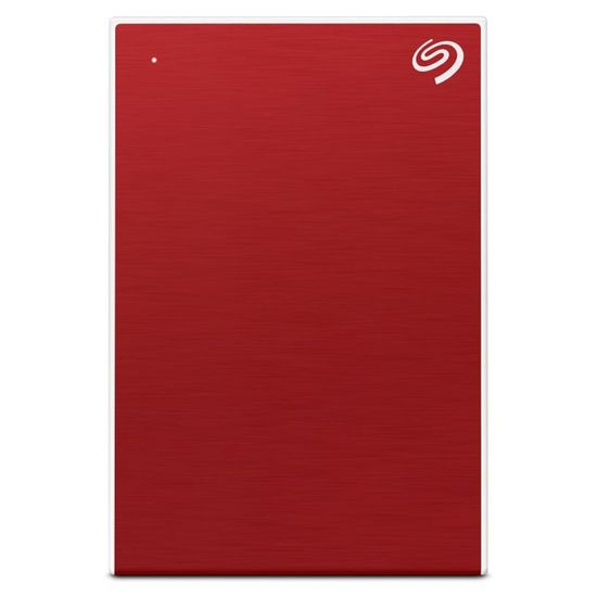 Seagate Backup Plus Slim - 1TB, červená (STHN1000403)