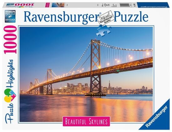 Ravensburger Puzzle 140831 San Francisco 1000 dílků
