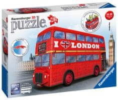 Ravensburger 3D Puzzle 125340 Londýnský autobus 216 dílků