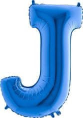 Grabo Nafukovací balónek písmeno J modré 102 cm 