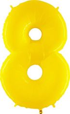 Grabo Nafukovací balónek číslo 8 žlutý 102cm extra velký 