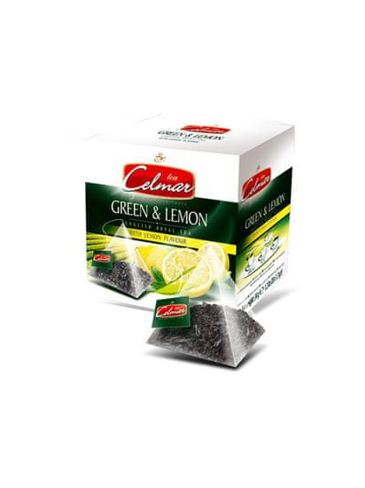 Celmar Green&Lemon čaj, 20 pyramidových sáčků