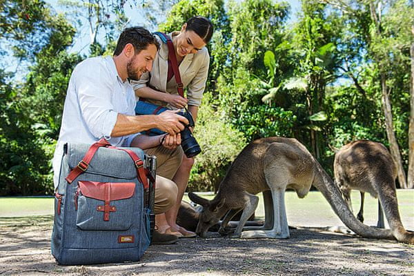 Torbica za fotoaparat National Geographic AU Rear Backpack, privlačen dizajn
