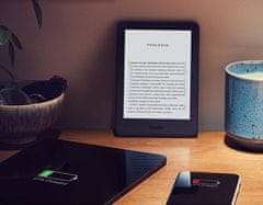Amazon New Kindle 2020, 8GB, Black - S REKLAMOU - zánovní