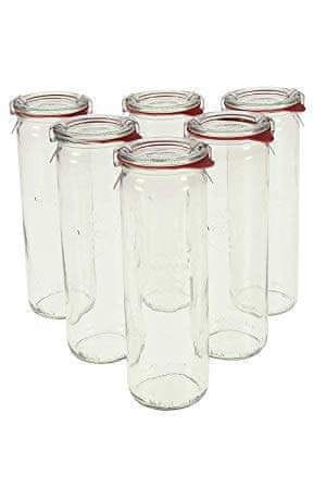 Weck Zavařovací sklenice válcová Zylinder 600 ml, průměr 60