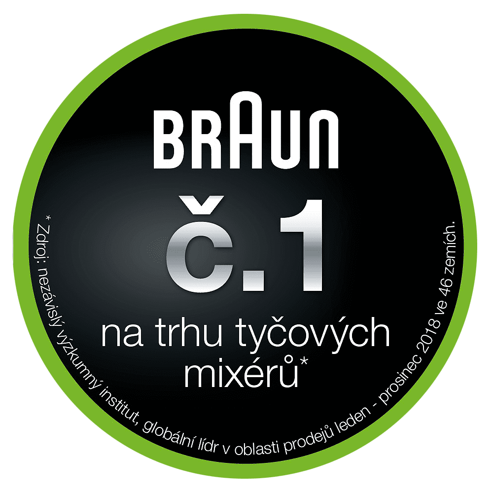 Braun tyčový mixér MultiQuick 1 MQ 100 Soup Tribute