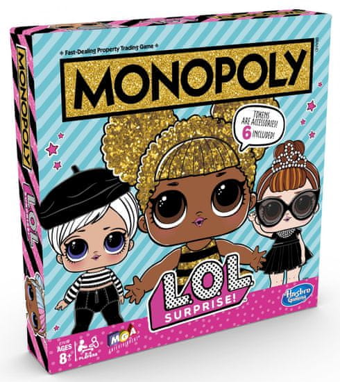 Hasbro Monopoly Lol Suprise Anglická verze