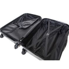 Kufr na kolečkách ABS16, L, černý