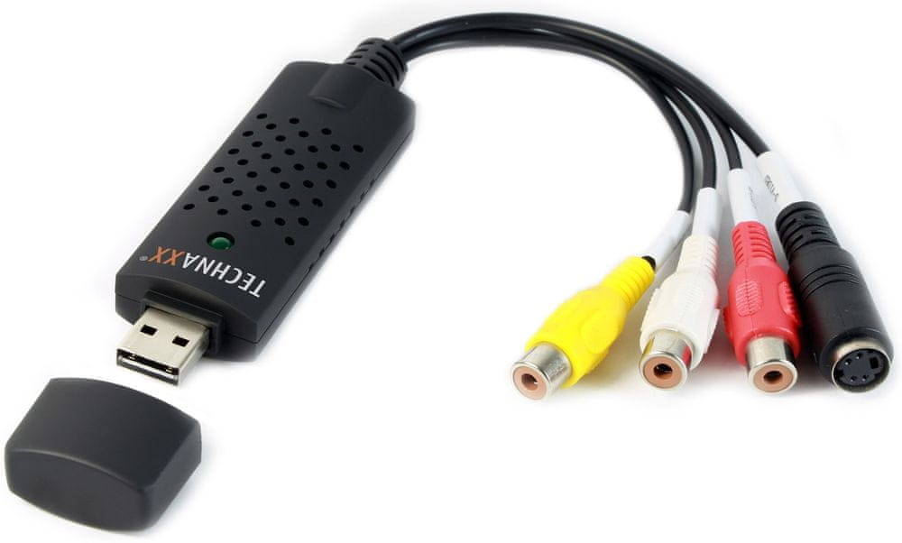 Technaxx USB Video Grabber - převod VHS do digitální podoby (TX-20) 1604 - rozbaleno