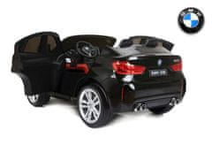 Beneo Elektrické autíčko BMW X6 M, 2 místní, 2 x 120W motor, 12V, elektrická brzda, 2,4 GHz dálkové ovl
