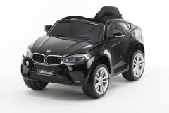 Beneo Elektrické autíčko BMW X6M NEW - jednomístné, EVA kola, kožené sedadlo, 12V, 2,4 GHz