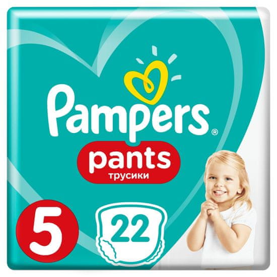 Pampers Pants 5 (12-17 kg) Carry Pack - kalhotkové plenky 22 ks
