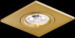 BPM BPM Vestavné svítidlo HALKA LED zlatá 7W 40° 3000K 500lm 230V 2021LED1.D40.3K
