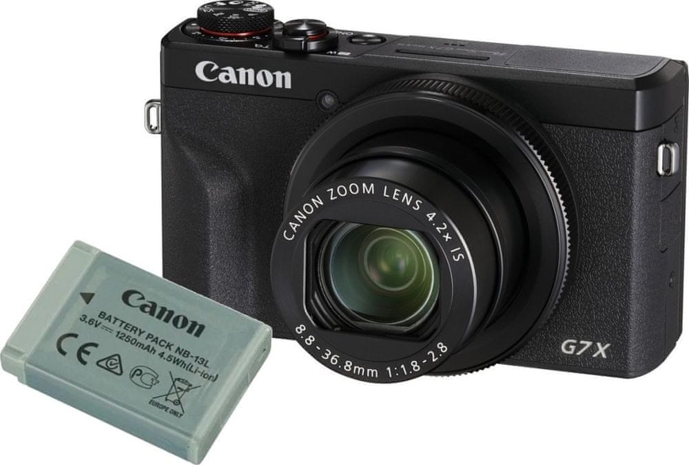 Levně Canon PowerShot G7 X Mark III Battery Kit Black (3637C014)