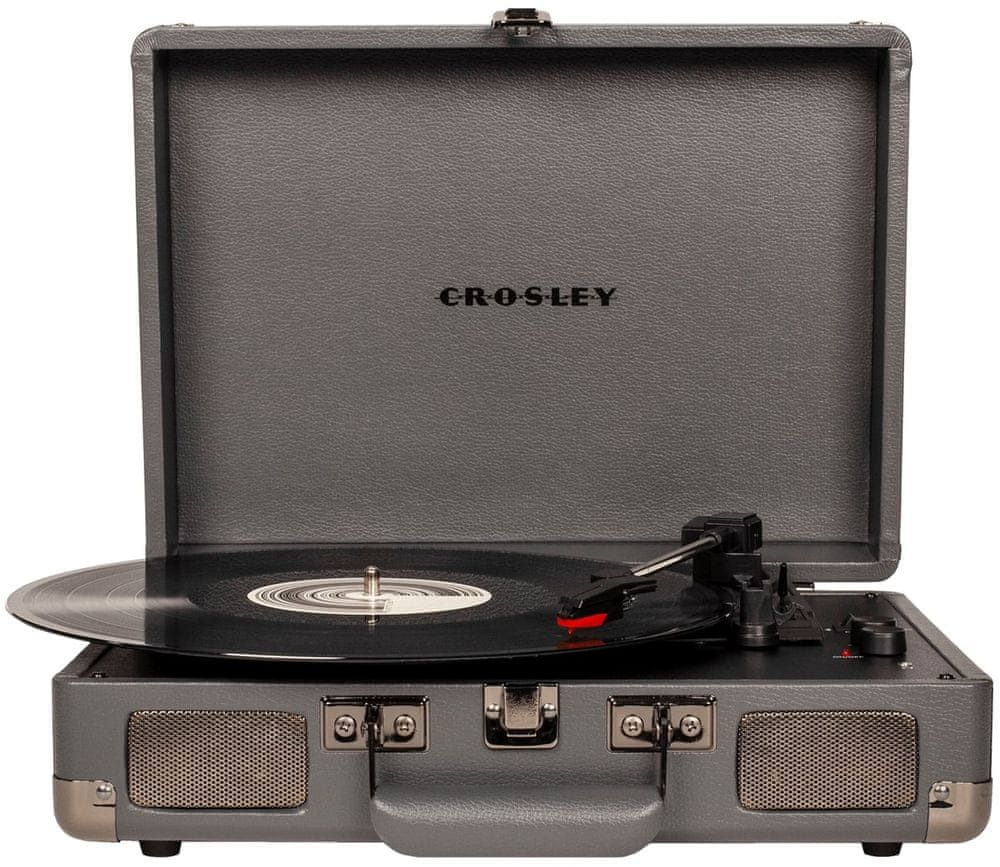Crosley Cruiser Deluxe, tmavě šedá - zánovní