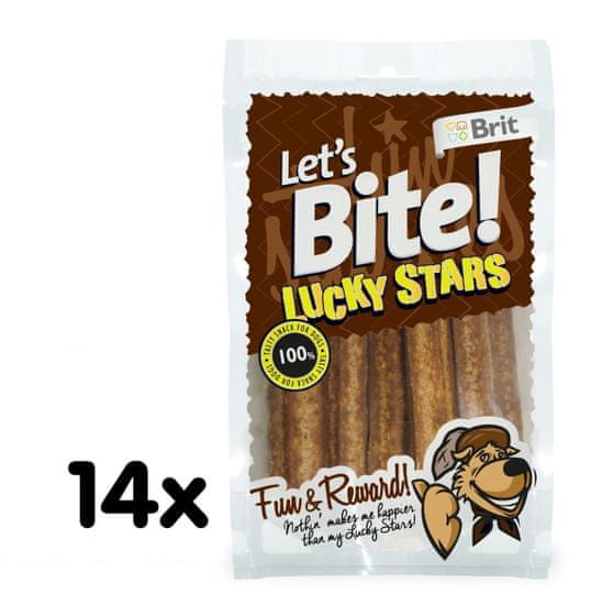 Brit Lets Bite Lucky Stars 14x80 g