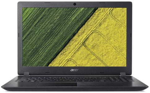 Notebook Acer Aspire 3 Full HD SSD DDR4 krásný obraz detailní zobrazení