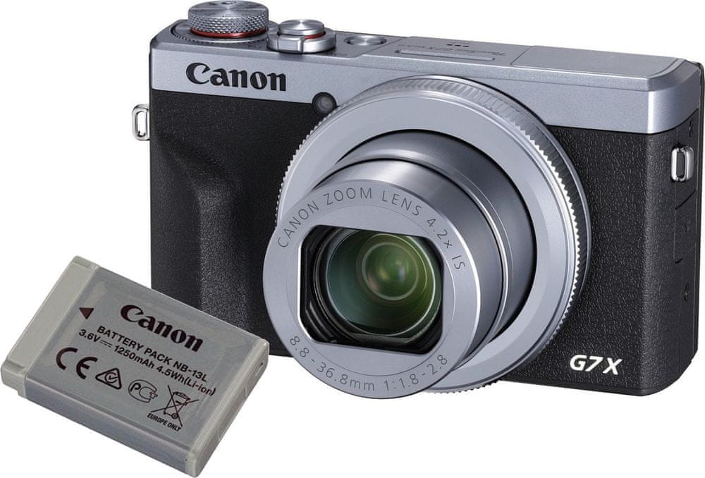 Levně Canon PowerShot G7 X Mark III Battery Kit Silver (3638C014)