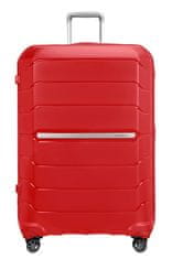 Samsonite Skořepinový cestovní kufr Flux Spinner 130/145 l červená
