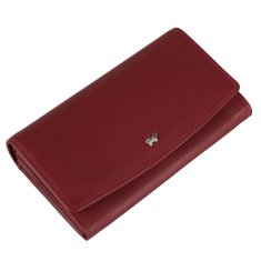 Braun Büffel Dámská kožená peněženka Golf 2.0 90455-051 červená
