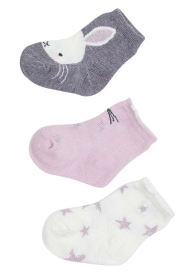 Losan dívčí set tří párů ponožek