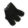 Horsefeathers 3PACK ponožky černé (AA547A) - velikost S