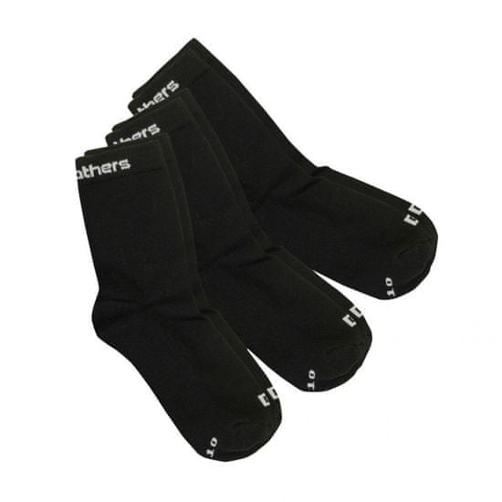 Horsefeathers 3PACK ponožky černé (AA547A)