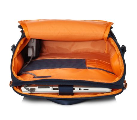 batoh na notebook HP Pavilion Tech Backpack Blue 5EF00AA prodyšné ramenní popruhy