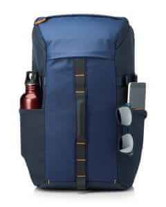 batoh na notebook HP Pavilion Tech Backpack Blue 5EF00AA polstrovaná kapsa na notebook 15,6 palců reflexní prvky