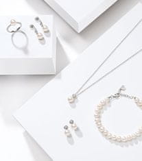 Morellato Stříbrná sada šperků s perlami Perla SANH09 (náušnice, řetízek, přívěsek)