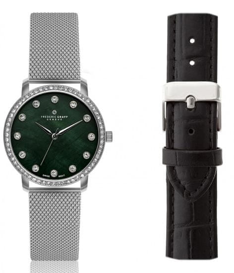 Frederic Graff dámské hodinky se dvěma řemínky FGS009