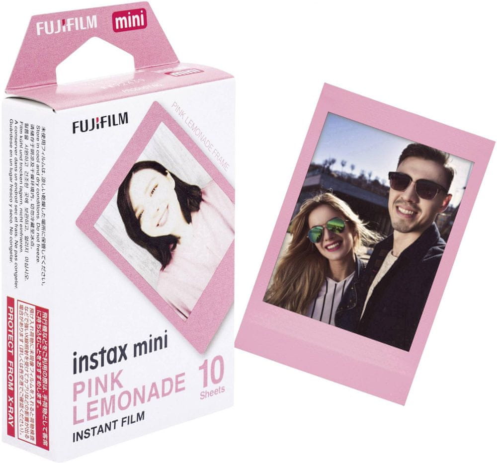 Levně FujiFilm Instax Film mini Pink Lemonade 10 ks