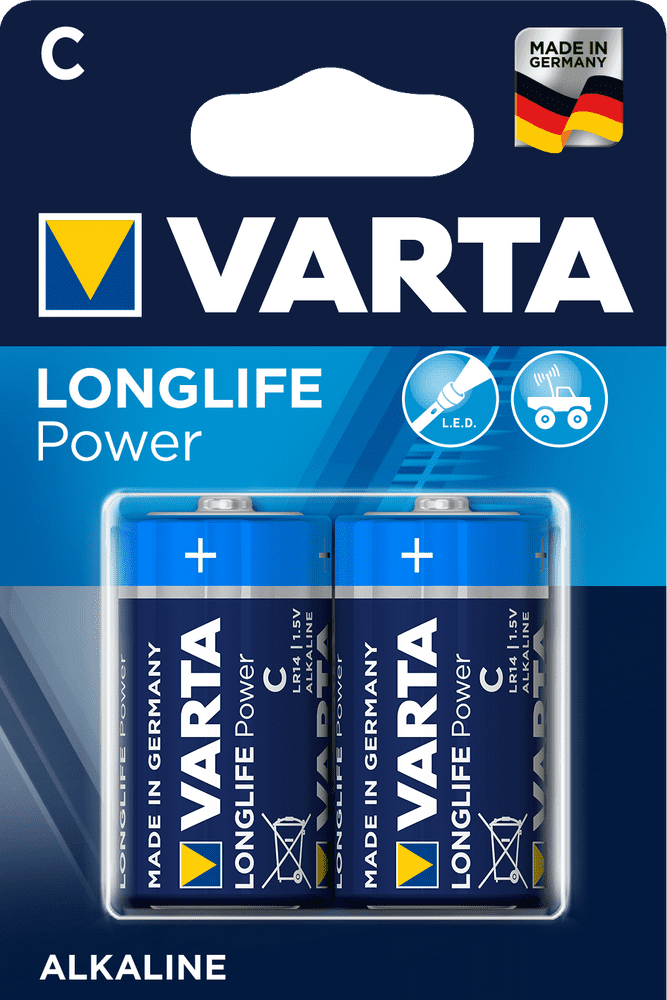 Varta Baterie Longlife Power 2 C 4914121412 - rozbaleno