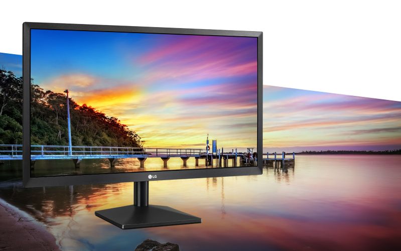 LG 22MK400A  monitor 75 Hz, Full HD, 22 hüvelyk high contrast TN