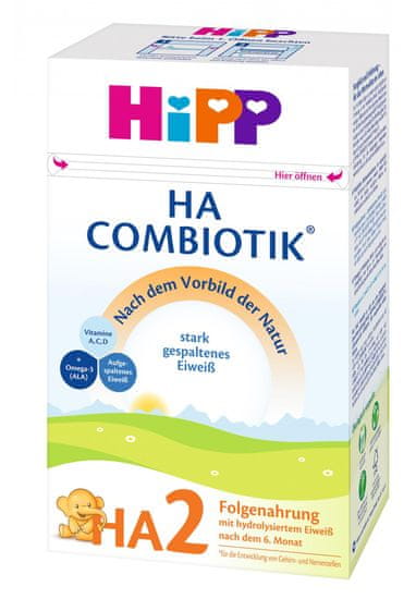HiPP HA2 BIO Combiotik Pokračovací kojenecké mléko 500 g