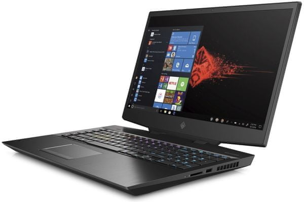 Herní notebook HP OMEN 17-cb 17,3 palce IPS Full HD výkonný chlazení dedikovaná grafika