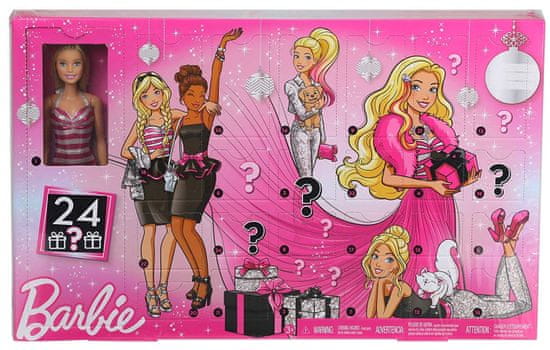 Mattel Barbie Adventní kalendář GFF61
