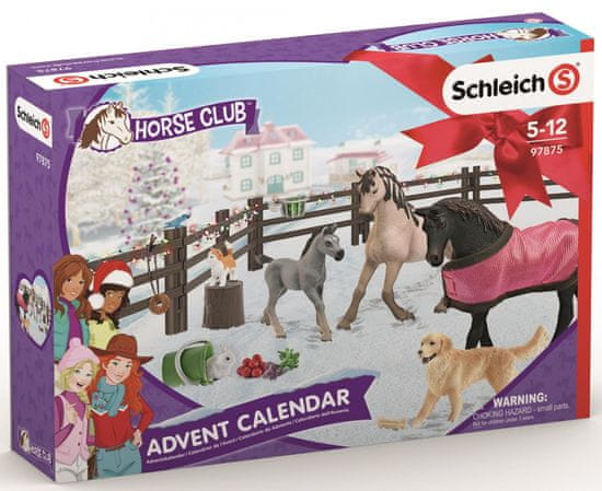 Schleich Adventní kalendář 2019 - Koně
