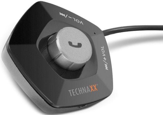 Technaxx FM transmitter + Nabíjení + MP3 přehrávač + Bluetooth, LCD display (FMT1100BT) TX0386