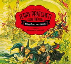 Pratchett Terry: Čarodějky na cestách - Úžasná Zeměplocha (2x CD)