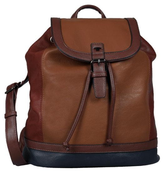 Tom Tailor dámský hnědý batoh Juna Flasch Backpack