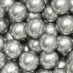 Decora Cukrové zdobení stříbrné perly 100g 