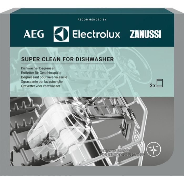 Electrolux Super Clean odmašťovač myček nádobí M3DCP200 2 balení